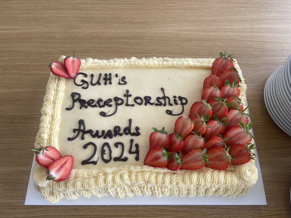 GUH Preceptorship awards