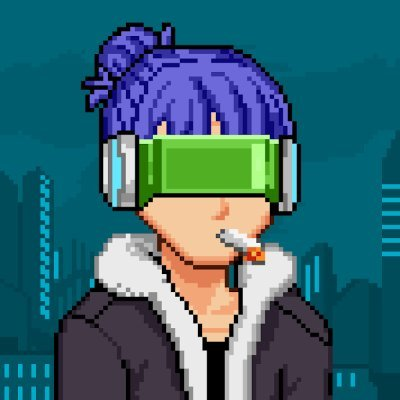 Jace_btc's tweet photo. Look at this guy in a brown jacket, rocking green glasses, and purple hair! 👓💜🧥 Such a vibrant and unique style! 😍✨ https://t.co/ephQG41lr8