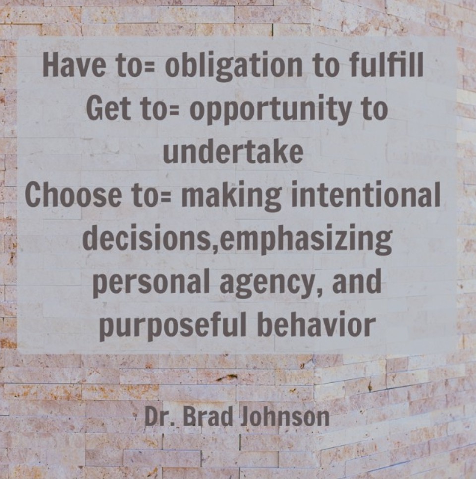 Attitude changes everything about what we do.