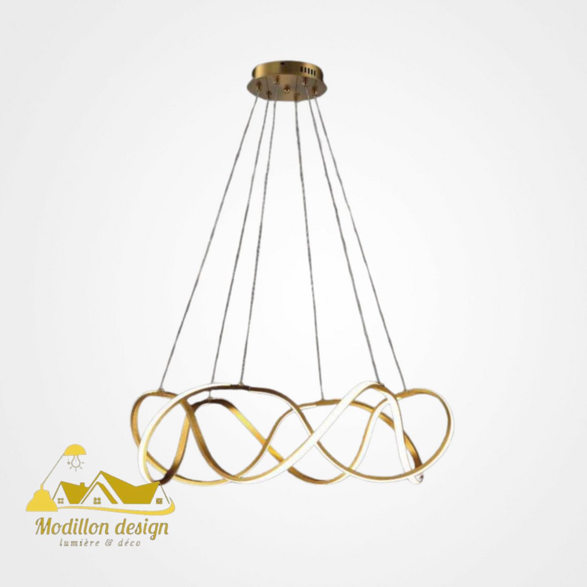modillondesign's tweet image. Transformez votre intérieur avec le lustre #ALD8131LED de Modillon Design. Un design spiralé élégant et une lumière jaune chaleureuse pour une ambiance parfaite. Contrôle total avec dimmable et télécommande. ✨ #DécoDesign #LumièreDeLuxe #ModillonDesign