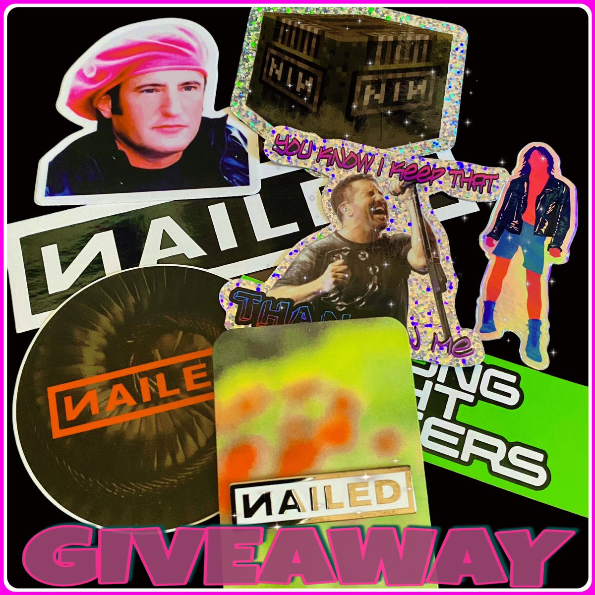 nailedpod's tweet photo. New subscriber merch giveaway is live on insta! https://t.co/2CzjfCus3j https://t.co/u8zRIYKv0i