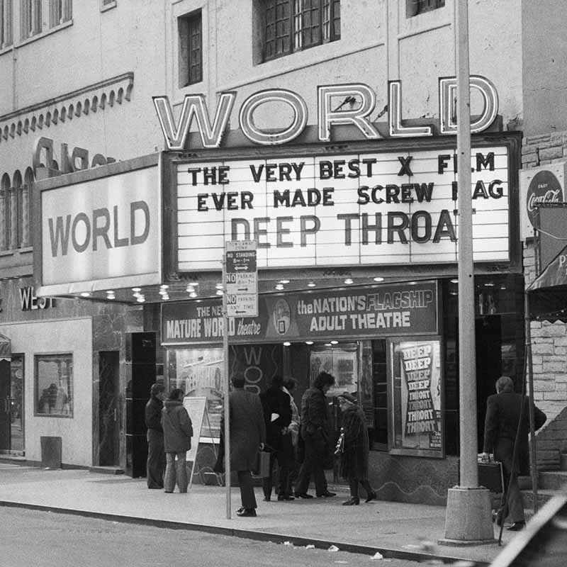 deepthroatfilm's tweet photo. #OTD 52 years ago “Deep Throat” opened at The New World Theater in NYC.

With unprecedented success, "Deep Throat" ushered in the “Porno Chic” era and changed American culture forever.⁠ https://t.co/fq4yOZffxm