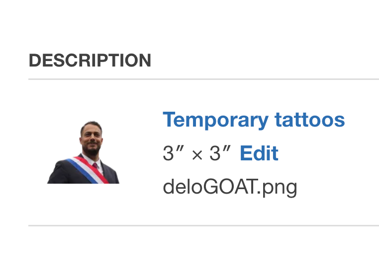 Dealabs's tweet photo. 🔥
Retour de l'offre sur les tatouages éphémères personnalisables 👇
➡️ https://t.co/XHIBNV380v ⬅️ https://t.co/mBwRzDZ0aI