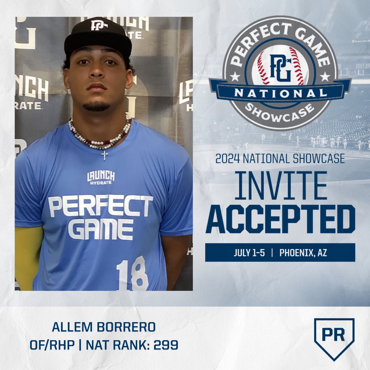 pg_int1's tweet photo. NATIONAL INVITE ACCEPTED 🔒🔒

Allem Borrero x #PGNational https://t.co/ks0Q2cFMpv