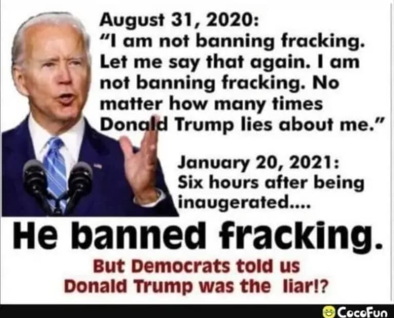 Why can't everyone see how big of a liar he is