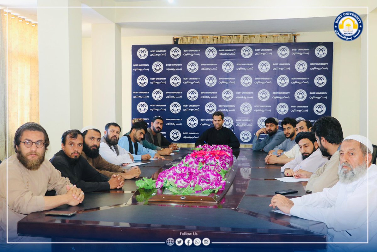 bostuniversity's tweet photo. د بُست پوهنتون د حقوق او سیاسي علومو پوهنځی له خوا د ماشومانو د کار پر وړاندي د مبارزې نړیواله ورځ د کنفرانس په جوړولو سره ولمانځل سوه چي د یاد پوهنتون علمي مرستیال ،مالي او اداري مرستیال ،د پوهنځيو رئیسانو او اداري کارکوونکو ګډون درلود.

#bostuniversity https://t.co/YYJI52uPlP