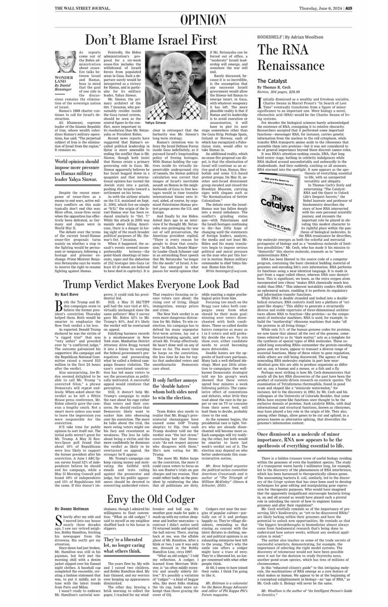 AdrianWoolfson (@adrianwoolfson) on Twitter photo My review of ‘The Catalyst: RNA and the Quest to Unlock Life’s Deepest Secrets’ by <a href="/NobelPrize/">The Nobel Prize</a> winner Thomas Cech. <a href="/wwnorton/">W. W. Norton & Company</a> <a href="/Peterwbernstein/">Peter Bernstein</a> literary agency, published in the Wall Street Journal <a href="/WSJ/">The Wall Street Journal</a>. We are entering the age of #RNA My review of ‘The Catalyst: RNA and the Quest to Unlock Life’s Deepest Secrets’ by <a href="/NobelPrize/">The Nobel Prize</a> winner Thomas Cech. <a href="/wwnorton/">W. W. Norton & Company</a> <a href="/Peterwbernstein/">Peter Bernstein</a> literary agency, published in the Wall Street Journal <a href="/WSJ/">The Wall Street Journal</a>. We are entering the age of #RNA