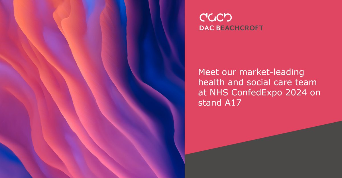 DACBeachcroft Health (@healthlawuk) on Twitter photo So, how was day one of <a href="/ConfedExpo/">NHS ConfedExpo</a> for you? We've had fantastic conversations with so many inspirational health and care sector leaders today. Can't wait for day two. Please come and find us at stand A17 #NHSConfedExpo #healthcare #healthlaw So, how was day one of <a href="/ConfedExpo/">NHS ConfedExpo</a> for you? We've had fantastic conversations with so many inspirational health and care sector leaders today. Can't wait for day two. Please come and find us at stand A17 #NHSConfedExpo #healthcare #healthlaw