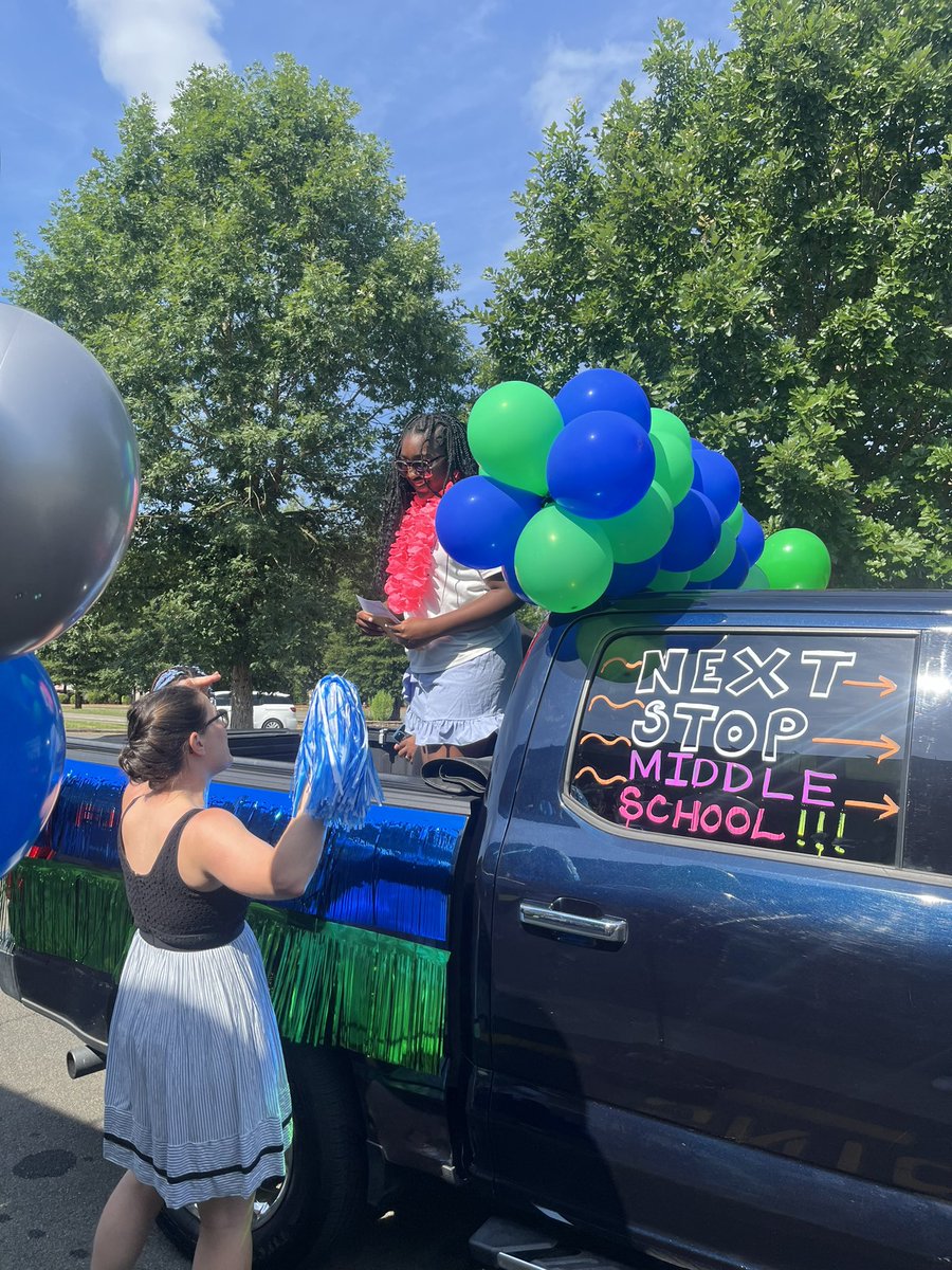 Happy LAST DAY <a href="/CedarForkES/">Cedar Fork</a> !! We had an amazing parade. The summer excitement is in the air!