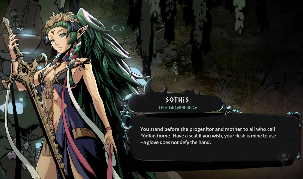 Sothis in Hades art style