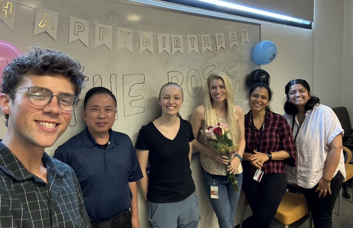 Thanks to my awesome lab for throwing me a surprise birthday party… including all of my favorite things! I lost track of how old I am now, but pretty sure it’s somewhere close to 21!! 😁💕