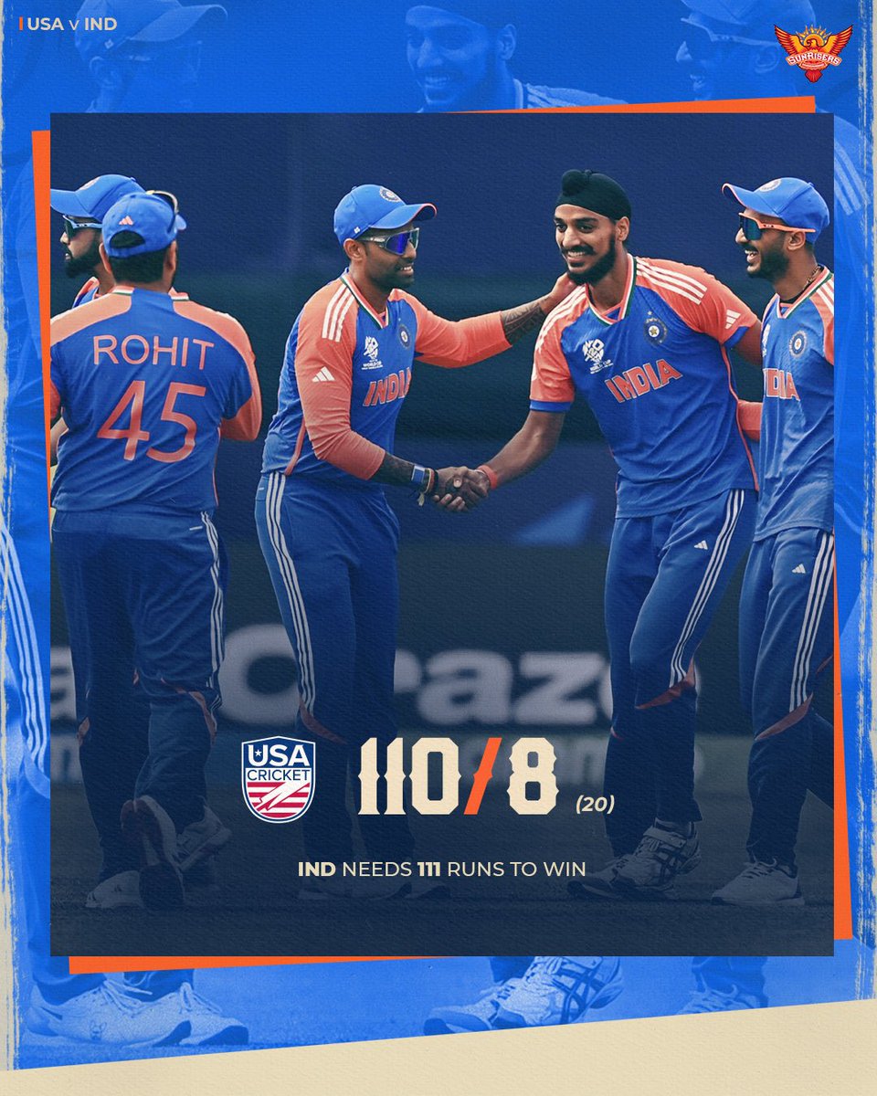 aarjun_official's tweet photo. Time for a breather after that 🔥 bowling display 🥵🇮🇳

Second innings 🔜

#T20WorldCup #USAvsIndia https://t.co/QEyYFdgPtP