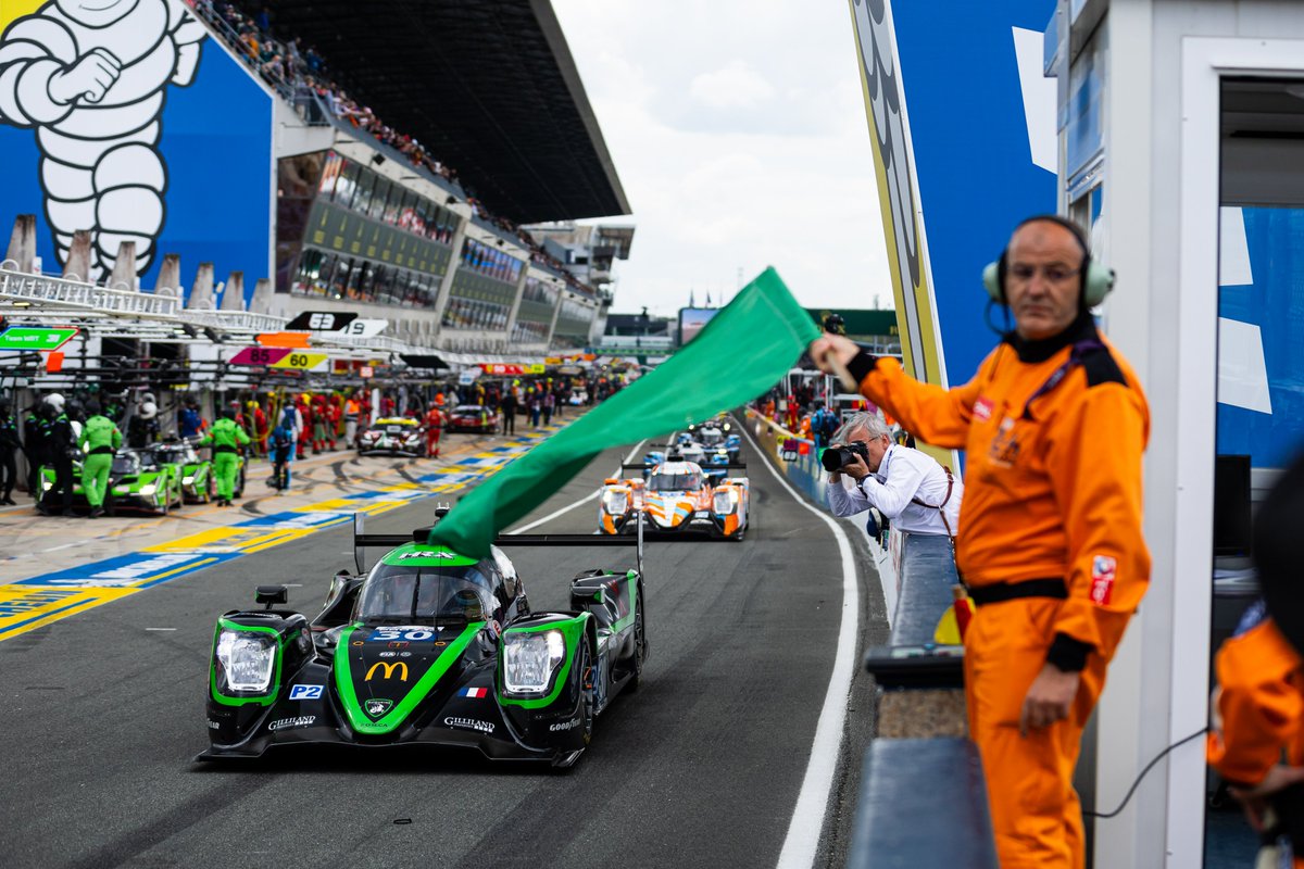 Oreca's tweet image. 🇫🇷 #LeMans24 qualifying session has started. 1️⃣ hour to have the opportunity to qualify in #Hyperpole. Let's go! 👊
⏱️ Live timing 👉 live.fiawec.com/fr/