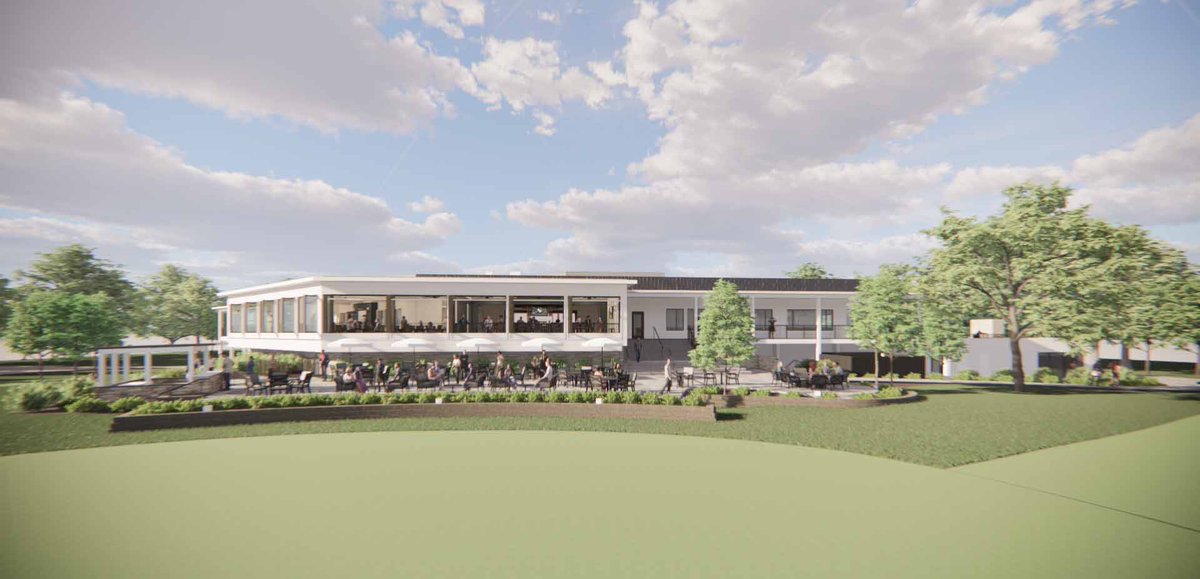 HolabirdRoot's tweet photo. La Grange Country Club, the new look coming soon!

#architecture #club #design https://t.co/zVvOEGtF1k