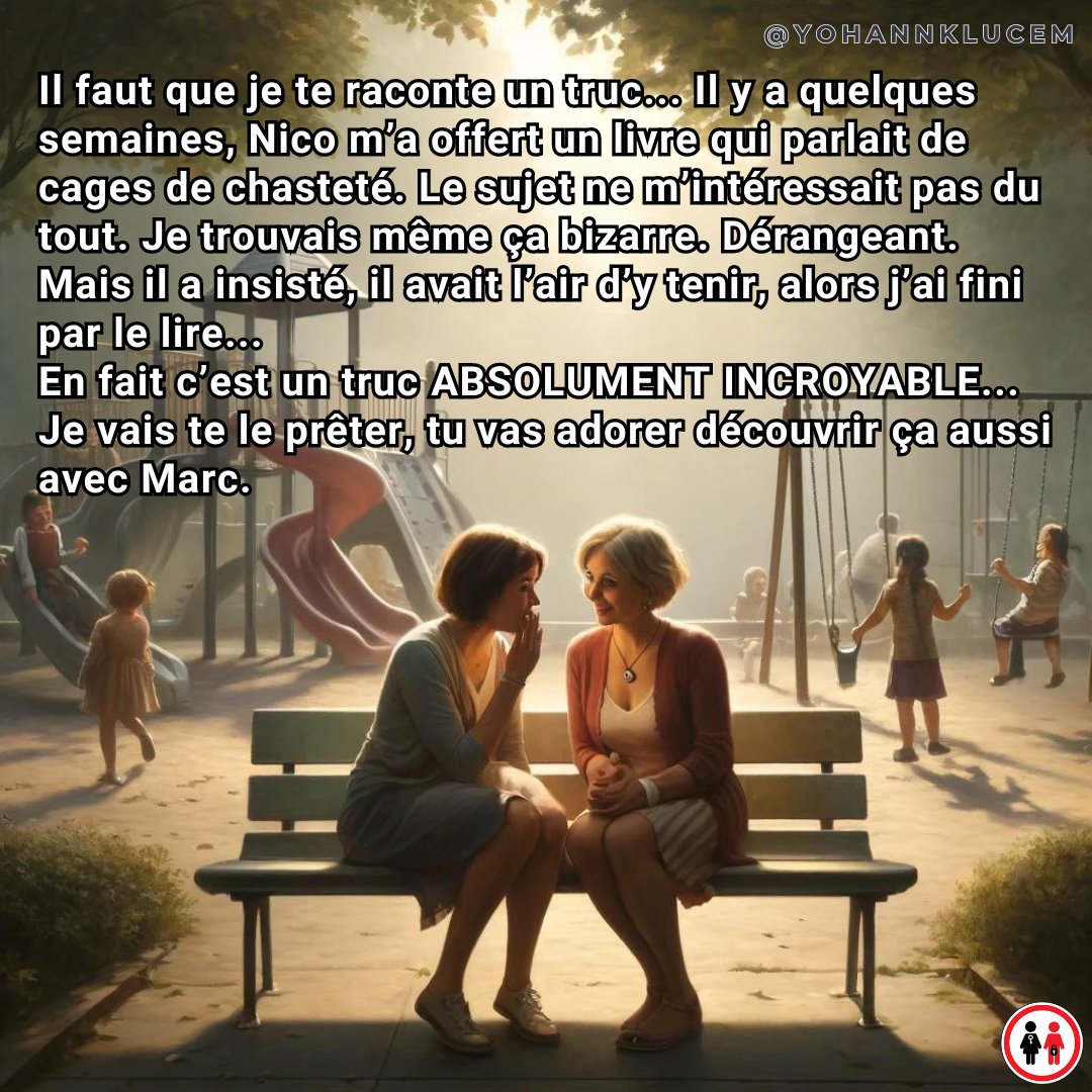 YohannKlucem's tweet photo. Et vous, à qui oserez vous confier "Le Pouvoir Secret de la Cage de Chasteté" quand vous aurez fini de le lire?

#CageDeChasteté #ChastityCage #KeyHolder #OrgasmControl #EmpoweredWomen #TantricSex #Karezza https://t.co/kIes8eGEBi