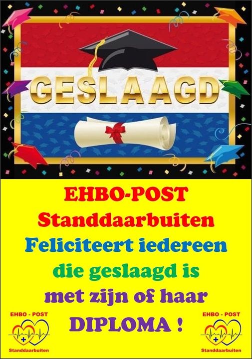 EHBO_POST's tweet photo. GEFELICITEERD KANJERS !!! https://t.co/gRnCpYitbU