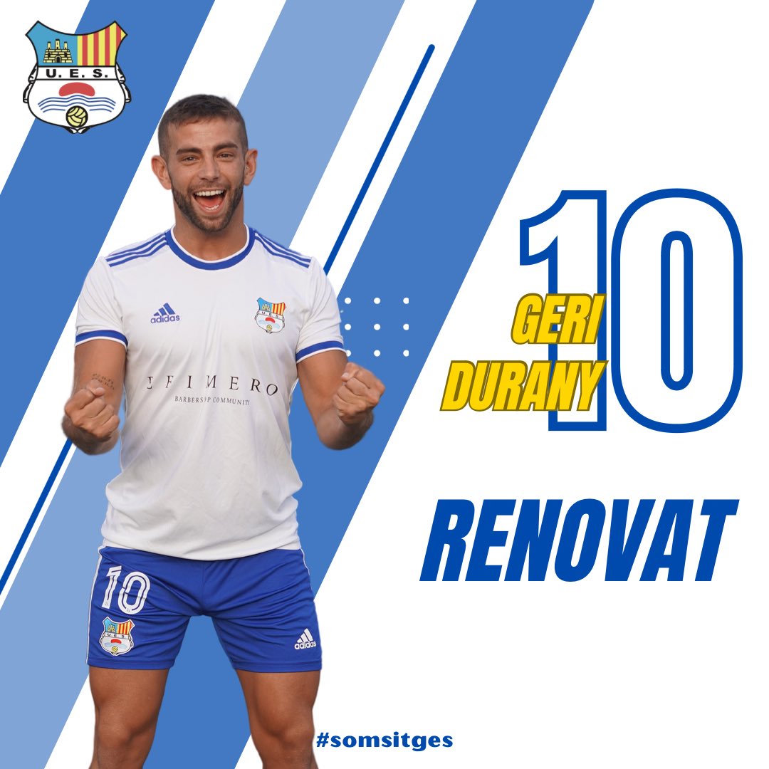 El Geri seguirà un any més amb nosaltres 🤝🏼

El nostre capità sumarà una temporada més al capdavant del club. Jugador clau any rere any.

Seguirem disfrutant del teu futbol! 🤍💙

#somsitges
