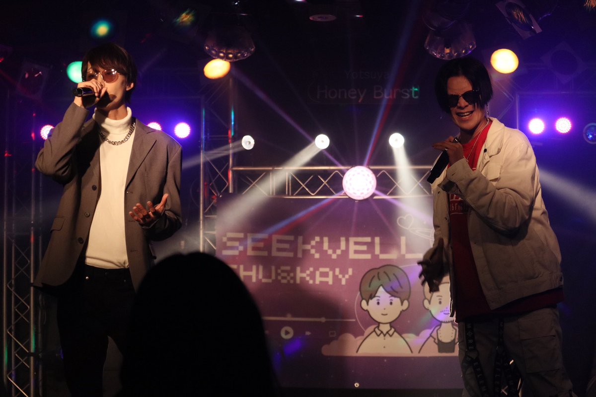 seekvell's tweet photo. 1年8ヶ月間本当にありがとうございました！！

SEEKVELLこれにて解散致します‼️

これからのSHUとKayの活躍にご期待ください😭🙇‍♂️ https://t.co/IQkxILHgfM