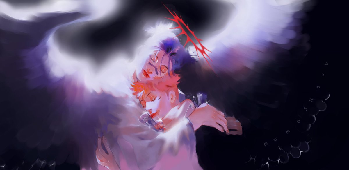 momoshouu's tweet photo. "as long as i'm here no one can hurt you" #jjk https://t.co/BGPOGBwaMZ