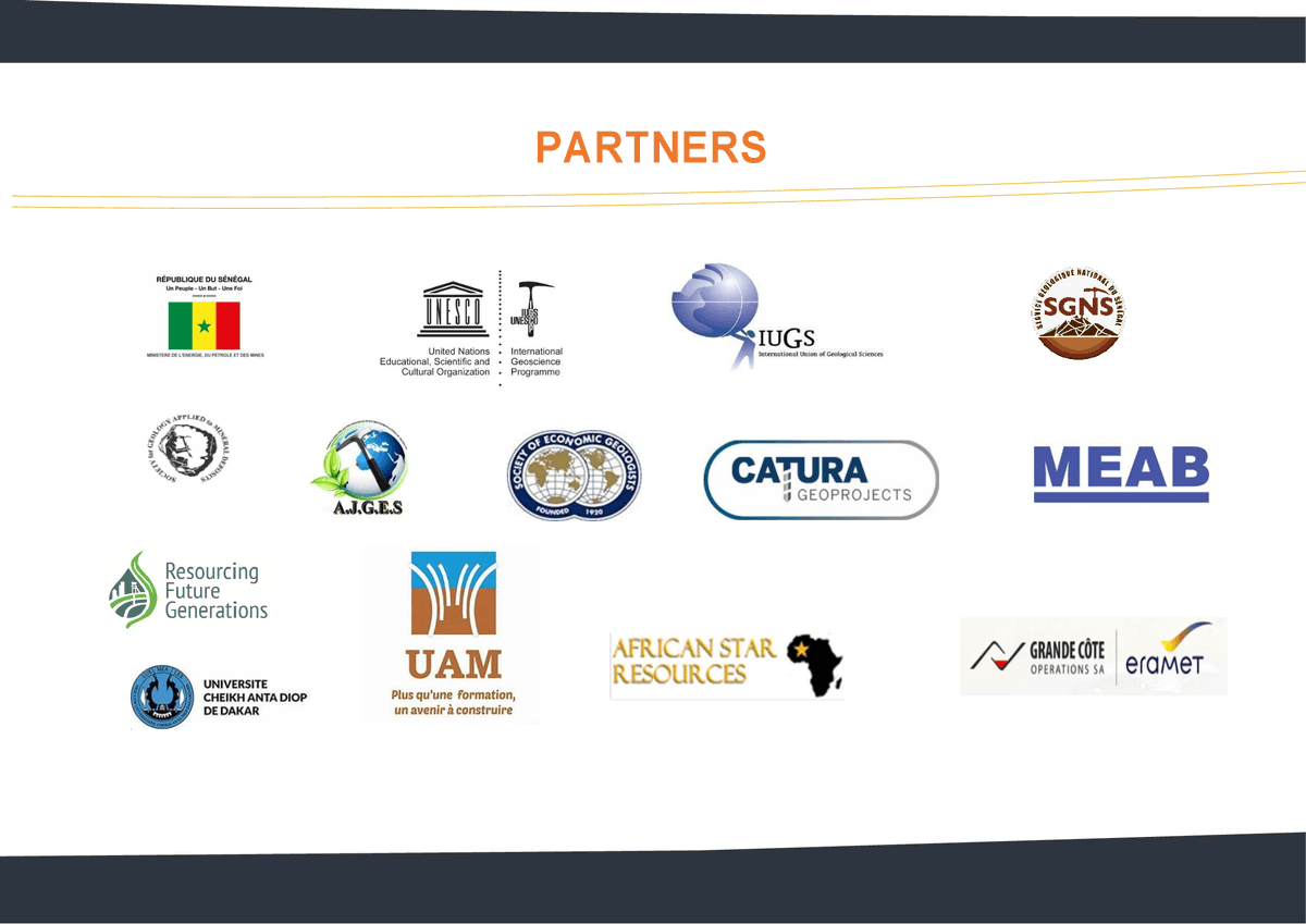 Join us for the 9th African Metallogeny Course, organized by SGA with SGNS, IUGS, UNESCO, and others, from Nov 25-29, 2024 in Dakar. Theme: How can West Africa better utilize its mineral resources for economic development?