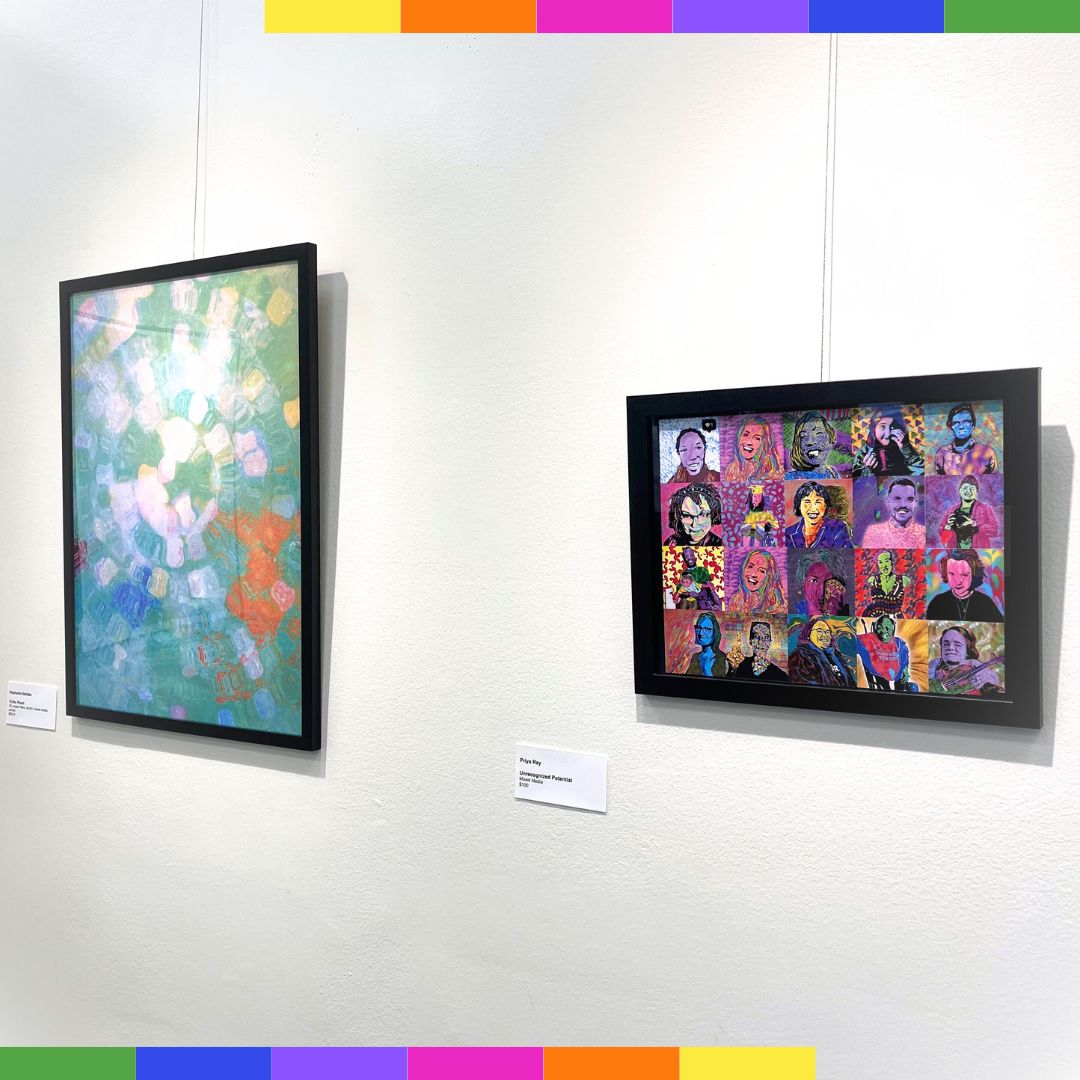 Arts Access Gallery is open from 12pm to 3pm today! Stop by and check out our current exhibition "A Celebration of the ADA" featuring the works of 12 North Carolina artists with disabilities.

Gallery hours will resume as normal tomorrow, 12pm to 5pm.