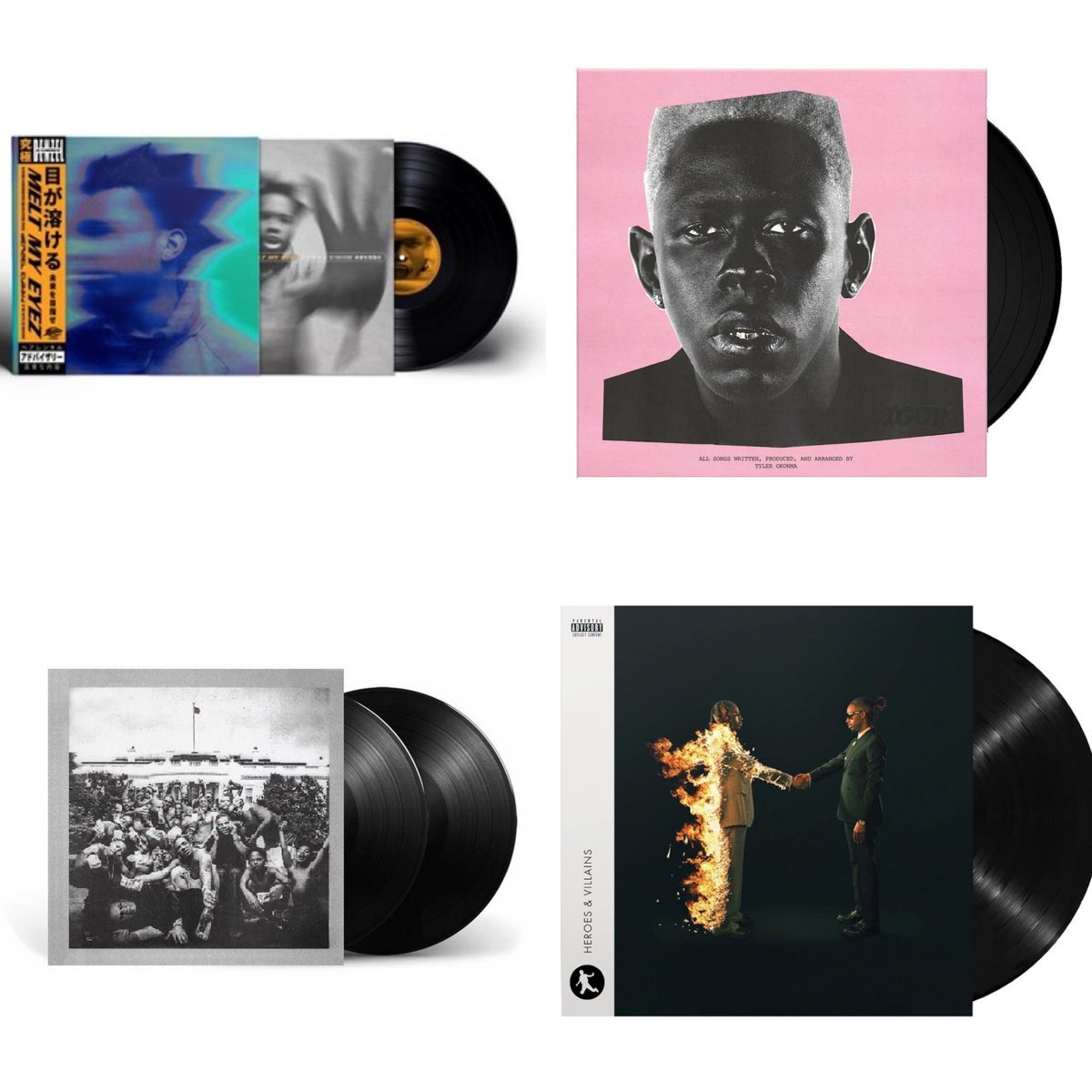 💰🔥VINYL GIVEAWAY TIME🔥💰

for THIS giveaway, I’ve teamed up with <a href="/raptalksk/">SK⚡️</a> and we thought these were some dope options 👌🏼

HOW TO ENTER:

- make sure you’re following <a href="/Wakas3rdCousin/">Waka Flockas 3rd Cousin</a> AND <a href="/raptalksk/">SK⚡️</a> 🔥🔥🔥

- RETWEET THIS POST 👌🏼 

- reply/quote this post and let us know which