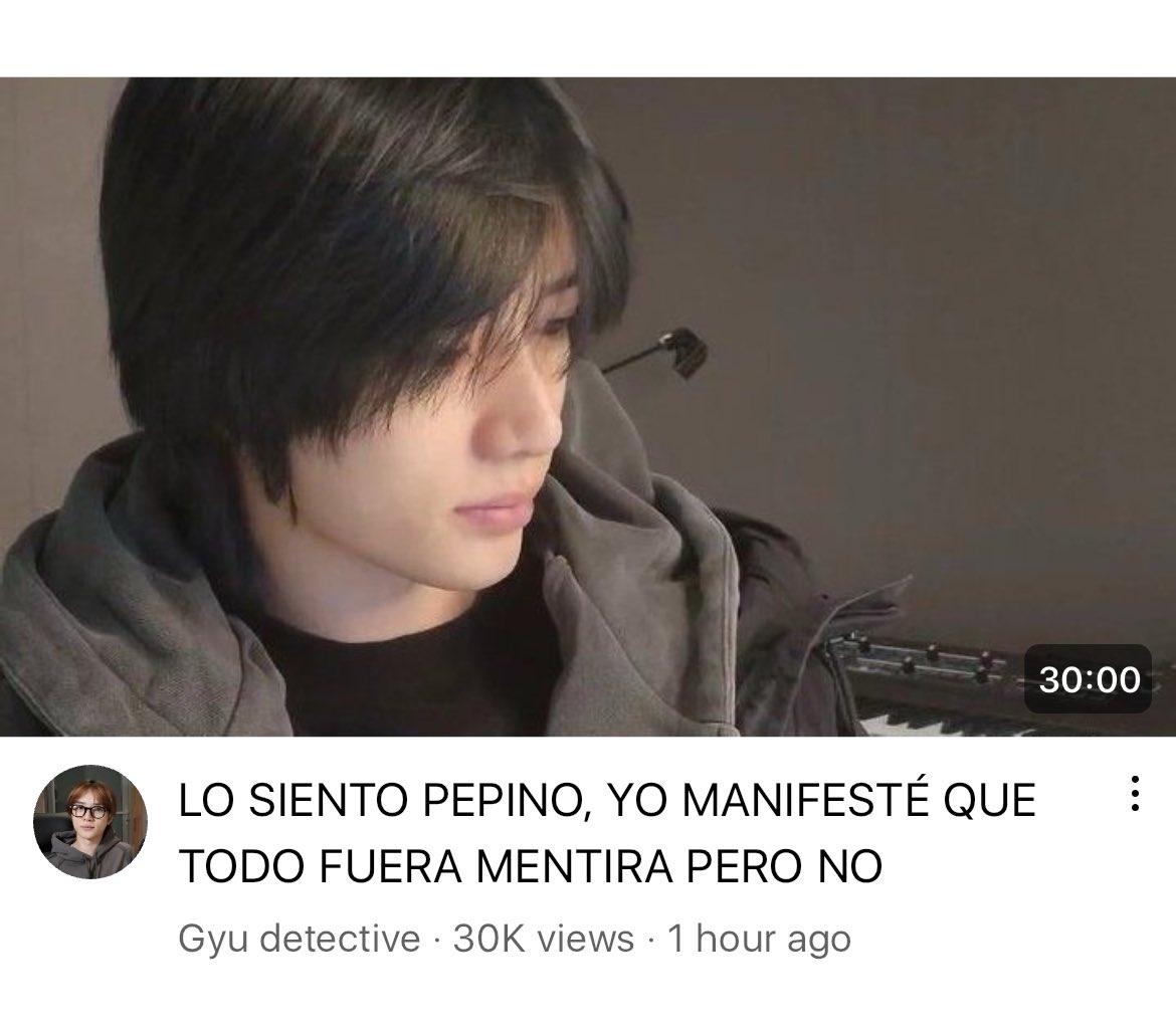 Detective Gyu || Au Soogyu 

Soo es novio de Yeon, pero sospecha desde hace tiempo que le es infiel, por lo que recurre a su YouTuber favorito, para poner a prueba la fidelidad de su novio.