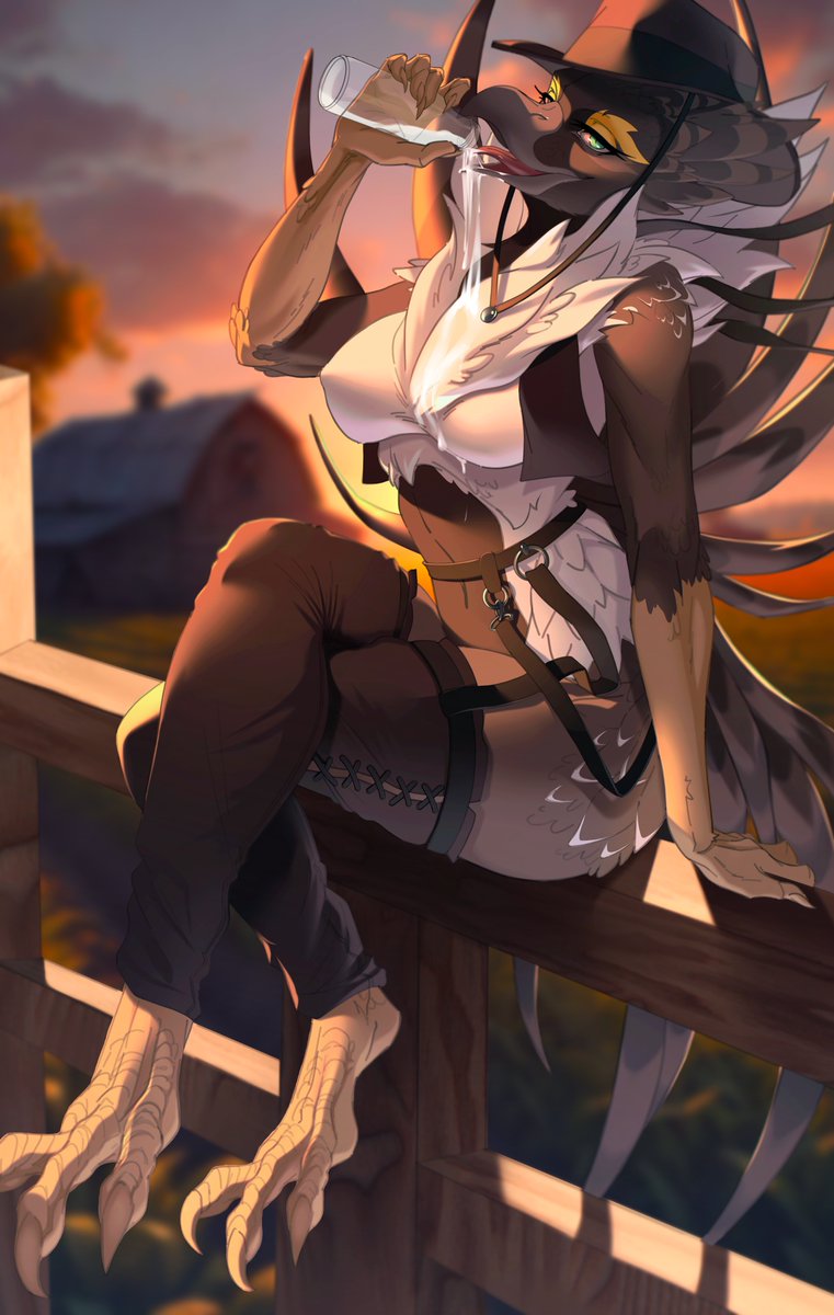 RAVENousLucidum's tweet photo. Buy a cowgirl a drink? ;3 https://t.co/jz00IxFuJi