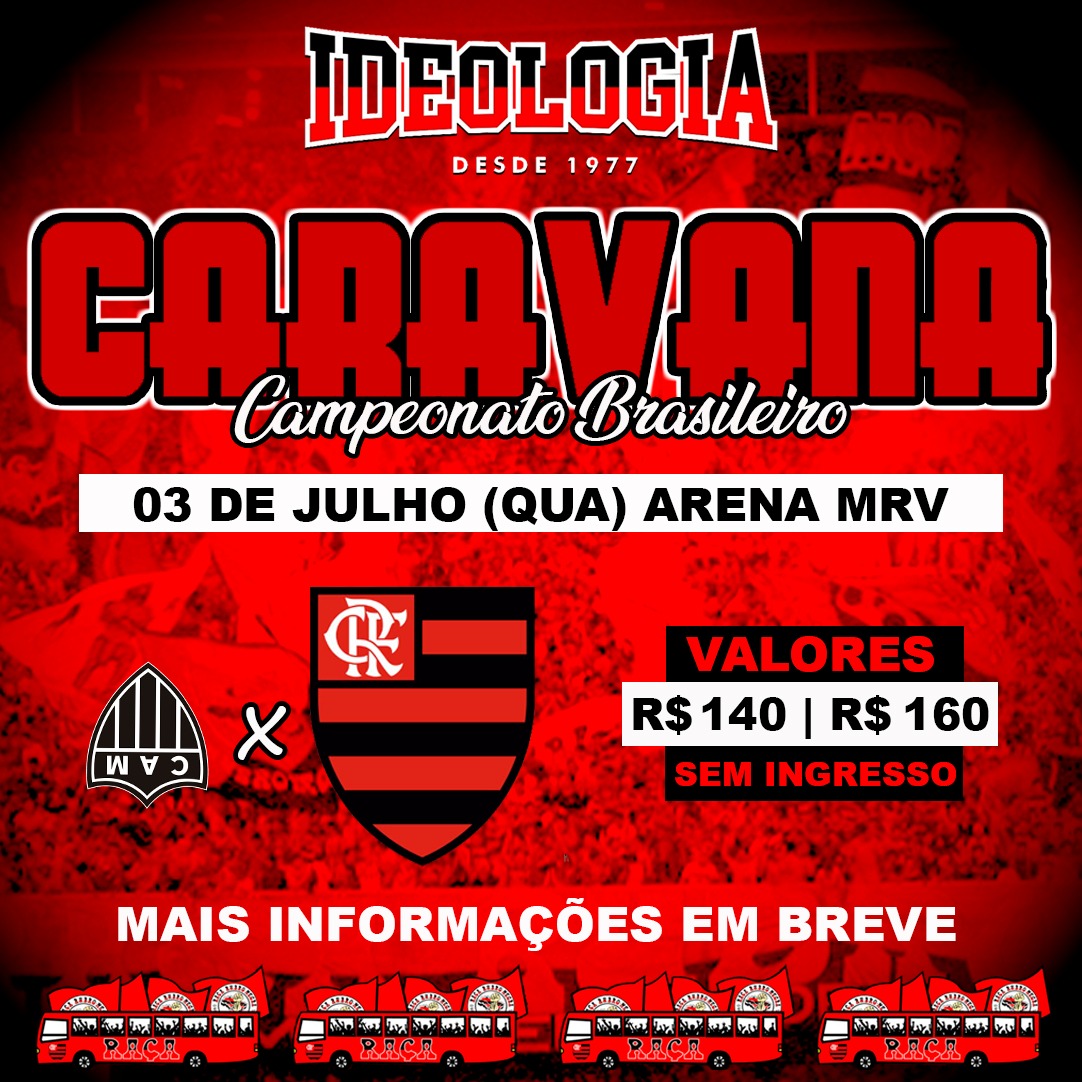 Mais informações chamar no Direct!
Raça Rubro-negra 1977