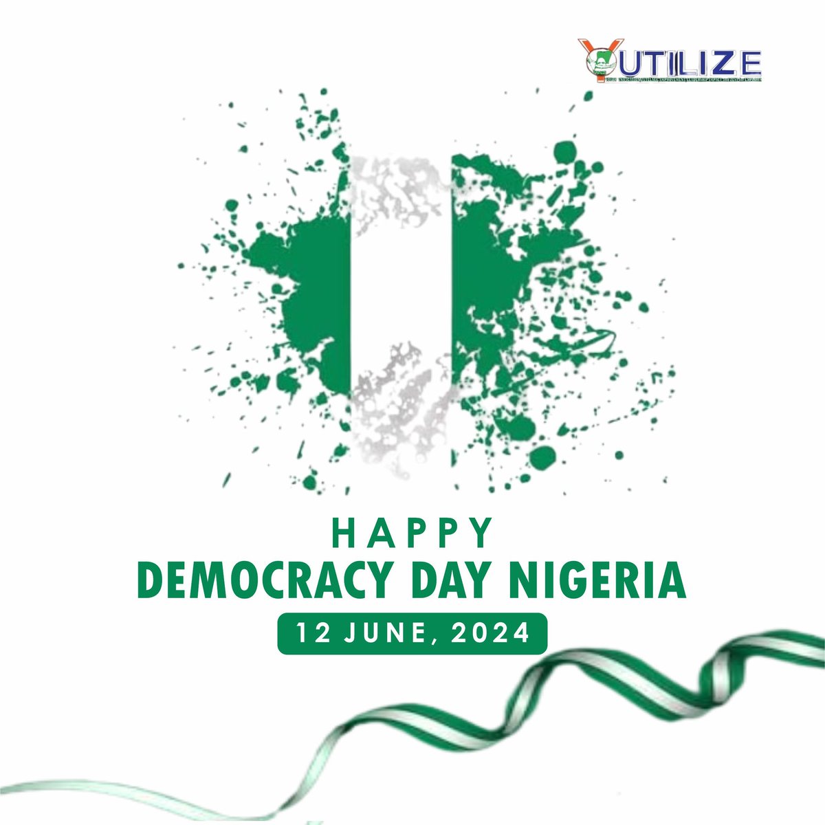 yutilize's tweet photo. Happy Democracy Day Nigeria!
#DemocracyDay  #youthempowerment https://t.co/OYdaVtAsza