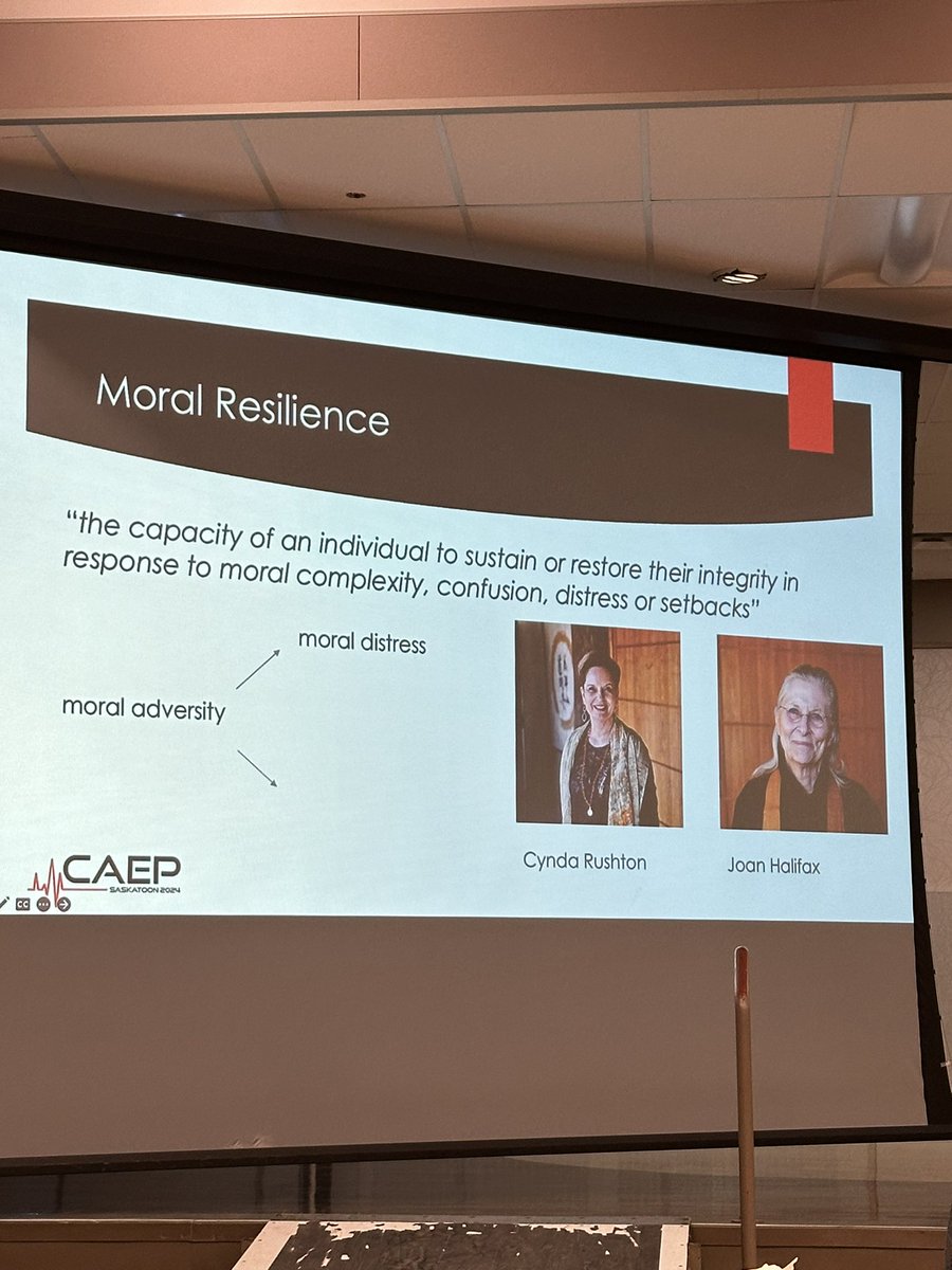 #EverydayExcellence at #CAEP24 –  thanks Dr. Nicholas Wang for turning our minds to the concepts of moral distress and moral resilience this morning.

<a href="/CAEPConference/">#CAEP26 Winnipeg</a> <a href="/CAEP_Docs/">CAEP</a>
