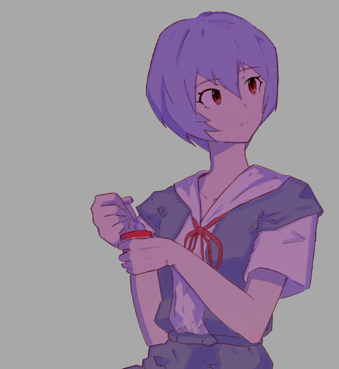 teernage171322's tweet photo. rei ayanami wip https://t.co/tx8YLnhxXv