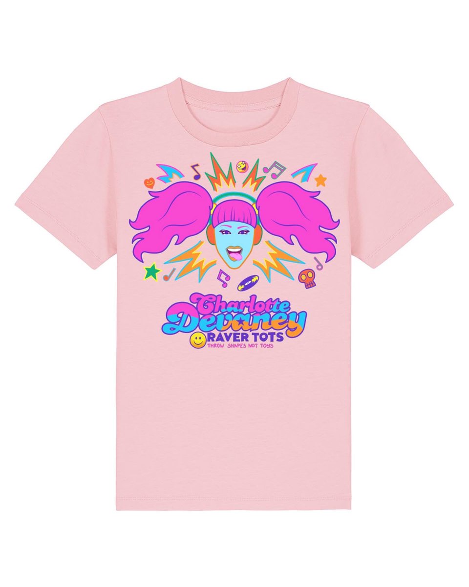 Charlotte Devaney (@charlottdevaney) on Twitter photo Super excited to announce my new merch collab with <a href="/RaverTots/">Raver Tots</a> !! 💛 Grab one of these super cute limited edition t’s in kids & adults sizes from my website or at all the Raver Tots festivals this summer! WE LOVE RAVER TOTS! 🩷🩵 Super excited to announce my new merch collab with <a href="/RaverTots/">Raver Tots</a> !! 💛 Grab one of these super cute limited edition t’s in kids & adults sizes from my website or at all the Raver Tots festivals this summer! WE LOVE RAVER TOTS! 🩷🩵