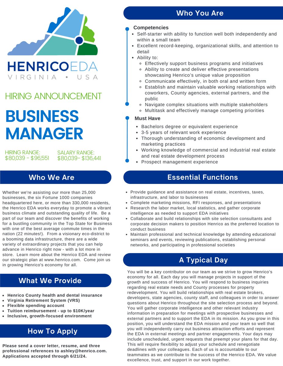 Henrico EDA tweet media