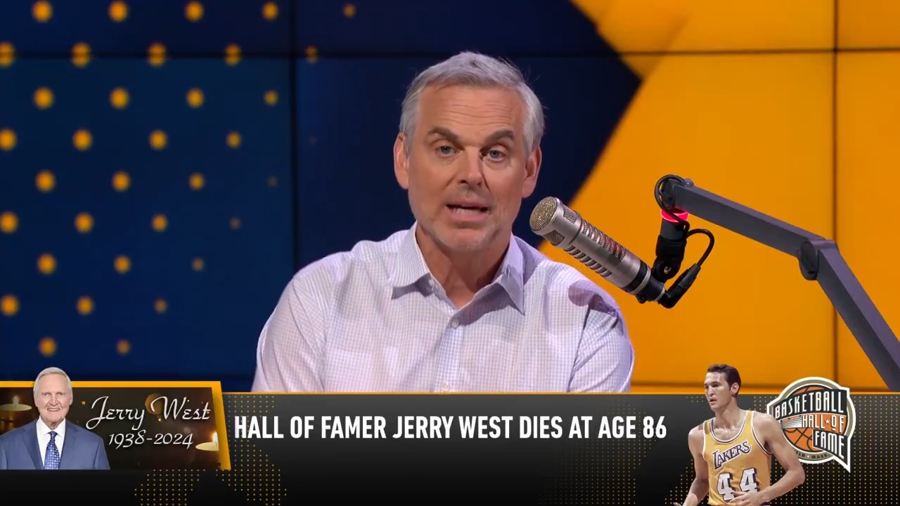 Herd w/Colin Cowherd on X: ""He knew basketball. He loved basketball. He  was great at basketball." @ColinCowherd remembers Jerry West  https://t.co/aC3KngIRi3" / X