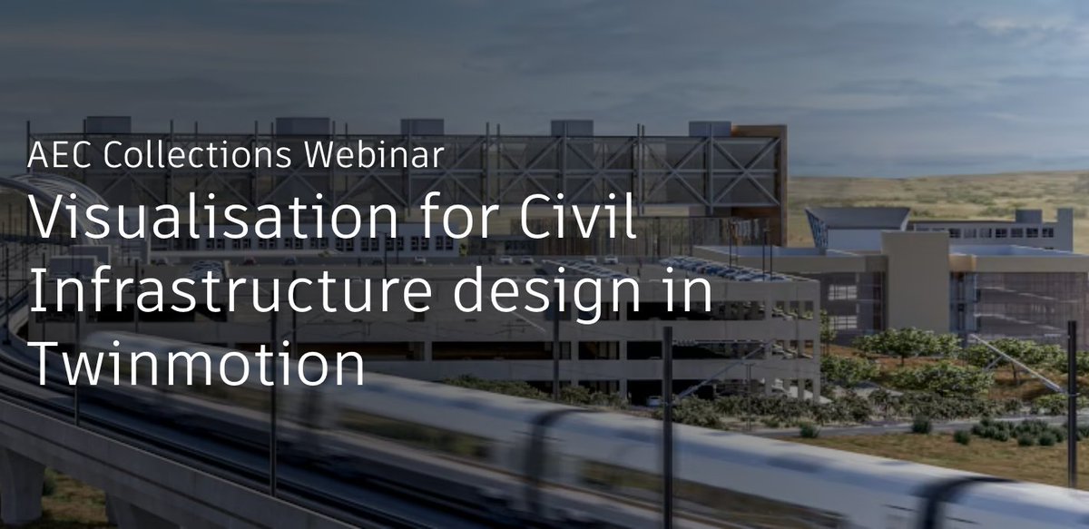 In this on-demand webinar you'll learn how to use civil engineering data in Twinmotion to create realistic visualizations of your infrastructure design solutions and present them to a wider stakeholder audience. autodesk.com/campaigns/apac…