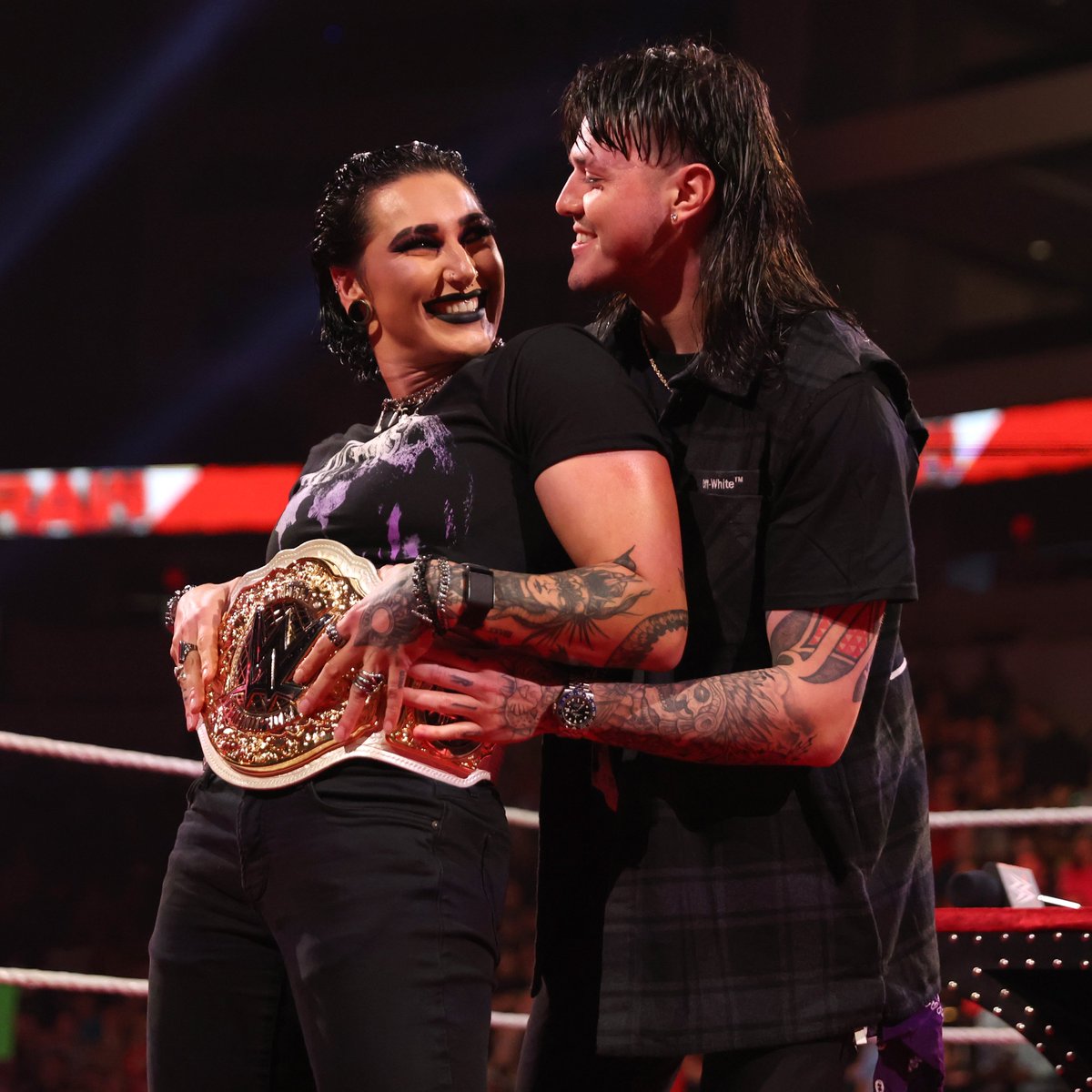 USANetwork's tweet photo. 1 year ago, @RheaRipley_WWE was awarded the @WWE Women's World Championship, which replaced the WWE SmackDown Women's Championship! Rhea's reign lasted an incredible 379 days! #WWERaw https://t.co/8thanW6Aw0