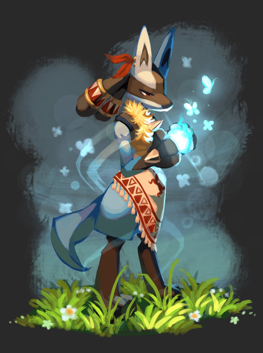 Aura butterflies.
.
.
.
.
.
.
.
.
.
.
#Lucario #Pokemon #digitalart #ArtistOnX #ArtistOnTwitter