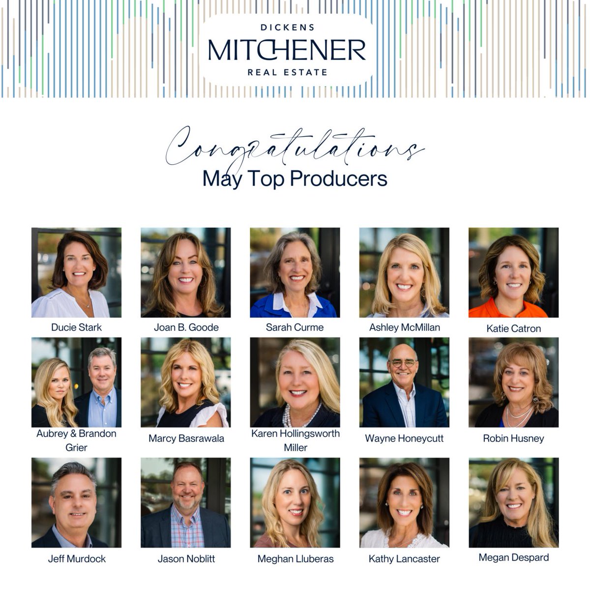 DMAHomes's tweet photo. Congratulations to our May top producers! 
Your hard work and dedication continue to set the bar high!

#TopProducers #RealEstateSuccess #DickensMitchenerTopProducers #RealEstateAgents https://t.co/pOlhtY9mMT
