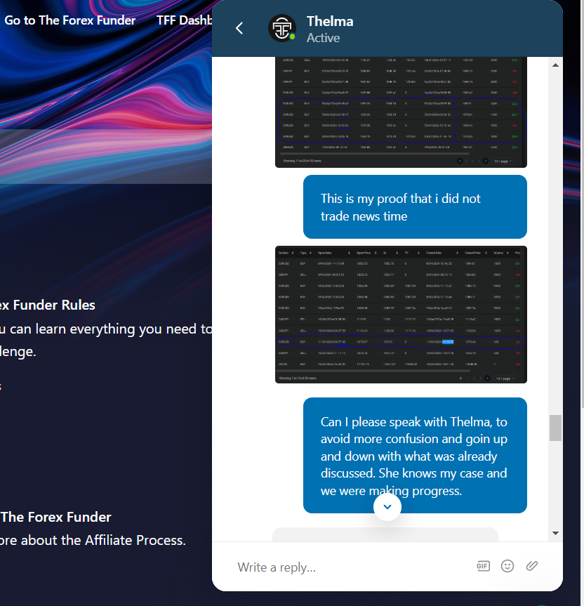 Bullseye365's tweet photo. @TheForexFunder @TJFX98  The best scammers in this industry. How can you accuse someone of breaching a rule and not provide an information (proof) of how they violated the rule. The just TELL you that you have done it and its final. STAY AWAY FROM THEM. Share For awareness https://t.co/mewWfddq4j