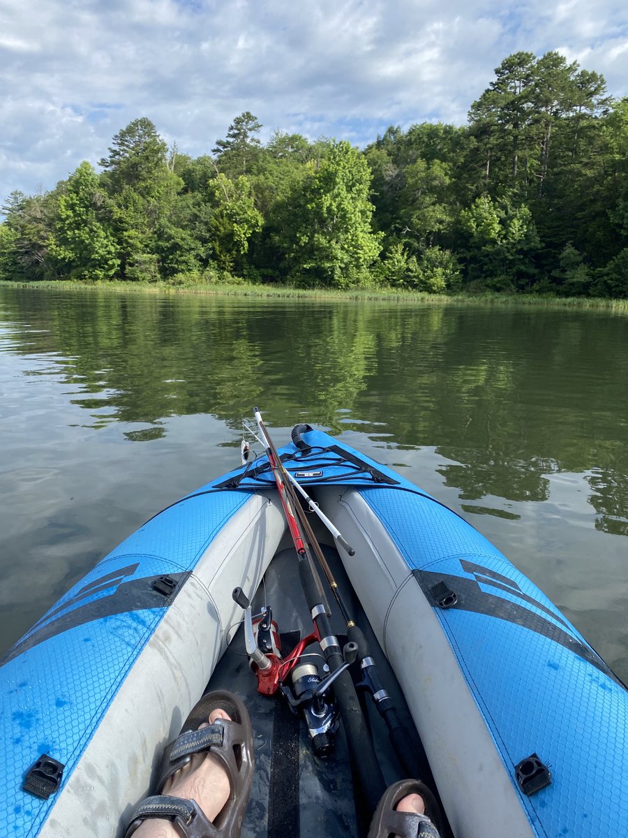 I got out on Mountain Island Lake for my first kayak outing of the year a couple of days ago. Peace and tranquility, a decent fish, and some stunning views.