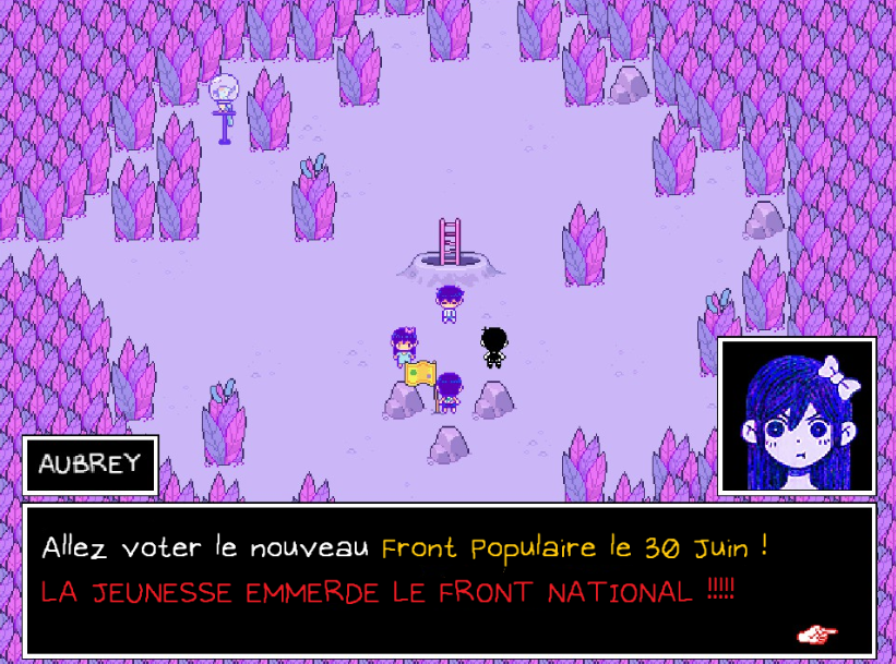je pense qu'Aubrey à raison