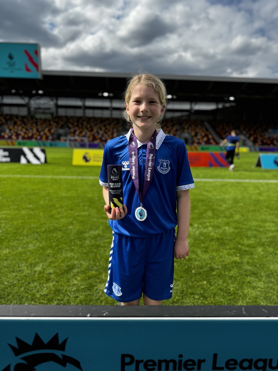 Winners! 🏆🥇

👏👏 A huge congratulations to our #PLPrimaryStars girls' team for their incredible victory today at the Premier League Primary Stars football tournament.   

Additionally, a special shoutout to Ivy who was crowned 'Top Goal Scorer'. ⚽️🌟

Well done