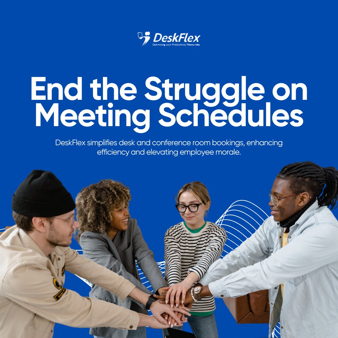 DeskFlex1's tweet image. Facing challenges in scheduling meetings? DeskFlex simplifies the process, helping you manage desks and conference rooms efficiently, which saves time and enhances employee satisfaction.

#DeskScheduling #EmployeeSatisfaction #MeetingManagement