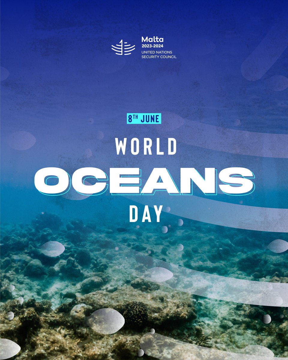 MaltaUNMission's tweet photo. [1/2] With the Meeting of #SPLOS underway this week, #Malta reflects on #WorldOceansDay, celebrated on 8 June. The ocean is home to 94% of all life on earth, &amp; #Malta joins global efforts to protect #OurOcean.

@WorldOceansDay
@UNOceanDecade
@UNEP
@undoalos
@MaltaGov 🇲🇹
@UN 🇺🇳 https://t.co/0mW2wmIKoK