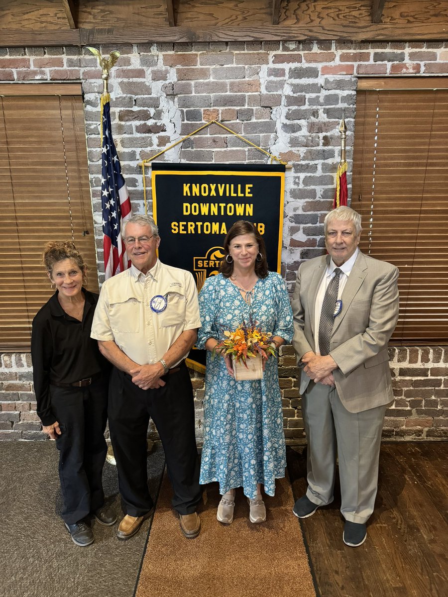 Ellie Whitesell Brought to us by Bob Rentenbach came to speak with us about Ambius which provides enhanced interior landscaping and scenting #KnoxSertomaClub #KnoxvilleTN #Sertoma