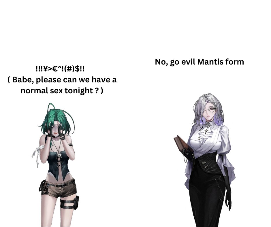 kfor_cigaratte's tweet image. #Mantis #Dreya 
Mantis : *Sad Bug Noise*