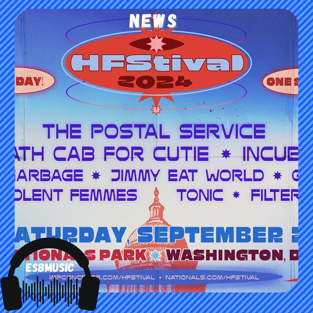 🔥 HFStival returns to DC on Sept 21, 2024! 🔥 Rock out with The Postal Service, Death Cab for Cutie, Garbage, Incubus, Bush, and more. 🎸✨ Details at the link below buff.ly/4cBnzbl