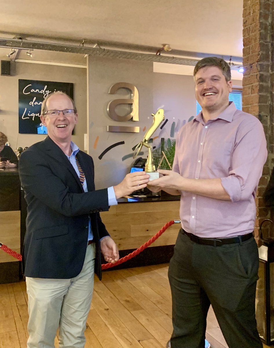 What a brilliant afternoon and evening at the STC education event and NETS Golden Bronchoscope award. A spectacular show of talent and such great presentations - thanks to all of you! 🤩

Huge congratulations to Dr Dan Mitchell for winning the #GoldenBronch 2024🏆

#RespIsBest 🫁