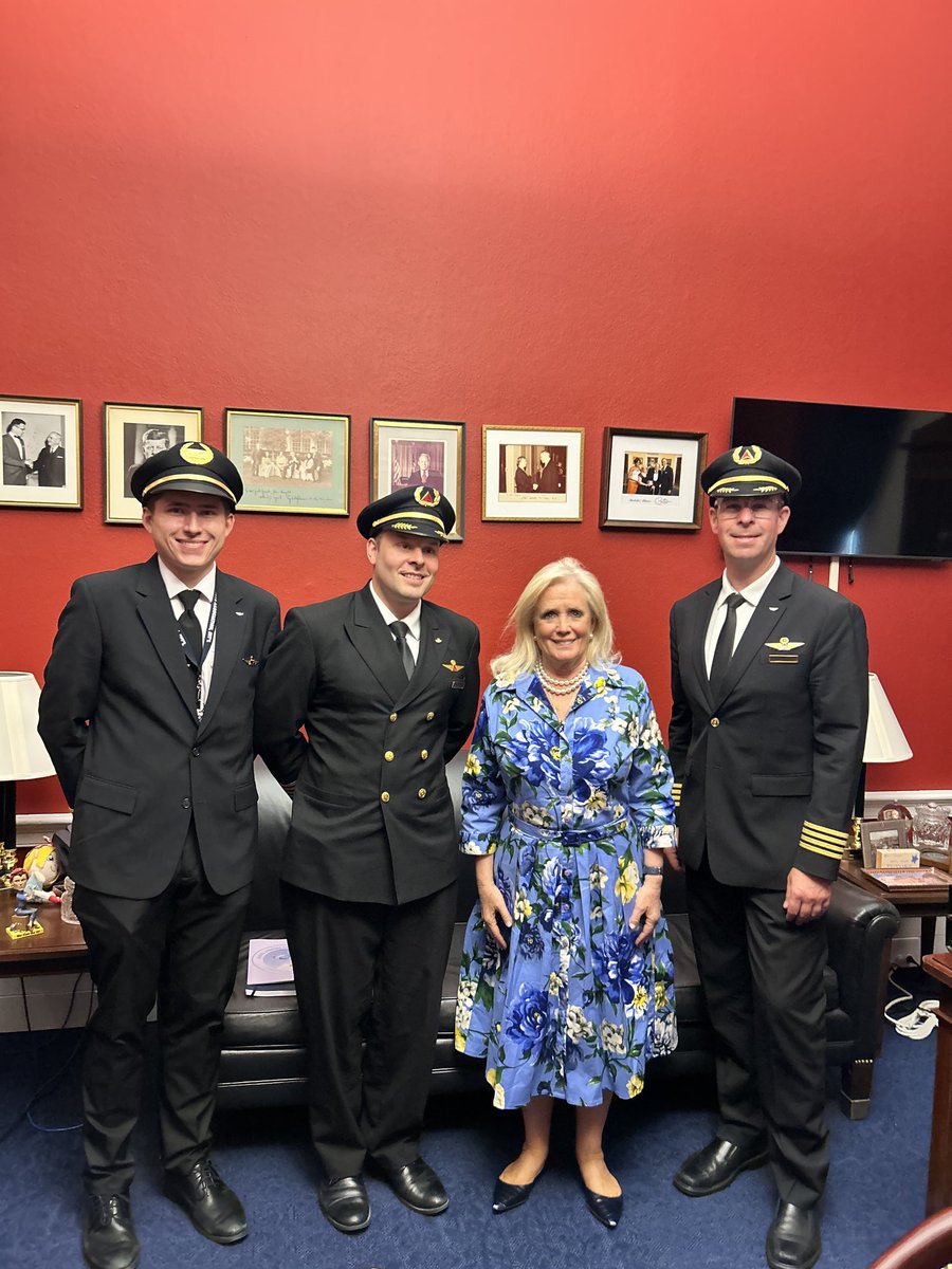 j_ross83's tweet photo. @RepDebDingell thank you for your unwavering support of aviation safety! @ALPAPilots are so grateful for your support of the FAA reauthorization and continued engagement to protect our passengers and crews. #SafetyStartsWith2 #ALPA2024Summit https://t.co/gKYqYoMkaH